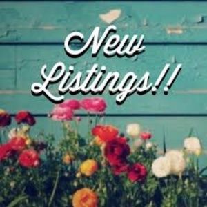 New Listings! And Great Prices!
